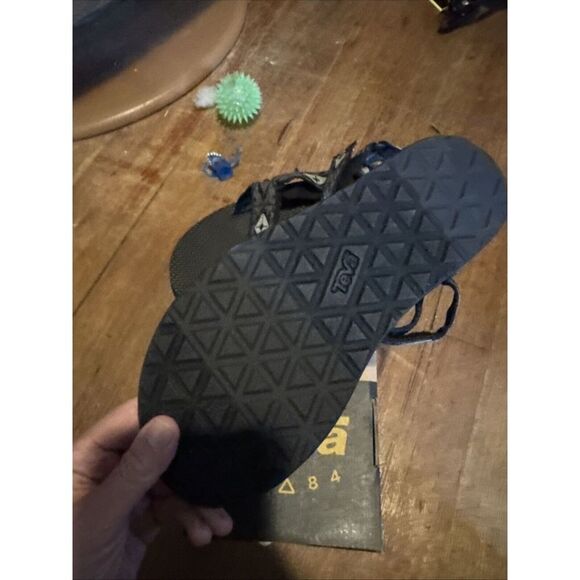 TEVA ORIGINAL UNIVERSAL Women's Sandals Size 8 Argyle Print New Double Diamond - Picture 2 of 3